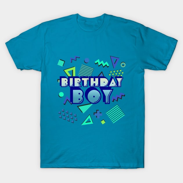 Birthday Boy Graphic Tee T-Shirt by DankFutura